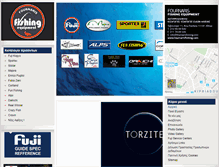 Tablet Screenshot of fournarisfishing.com